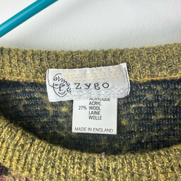 Zygo 80s Vintage British Sweater - Picture 2 of 3